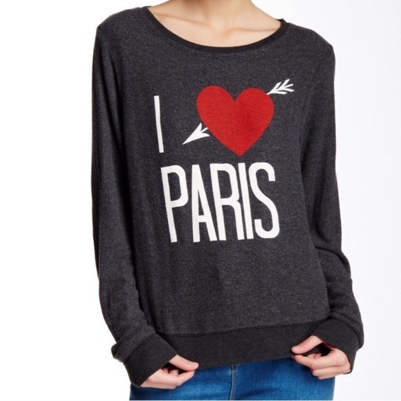 Wildfox I Love Paris Sweater 💗 - Picture 4 of 4